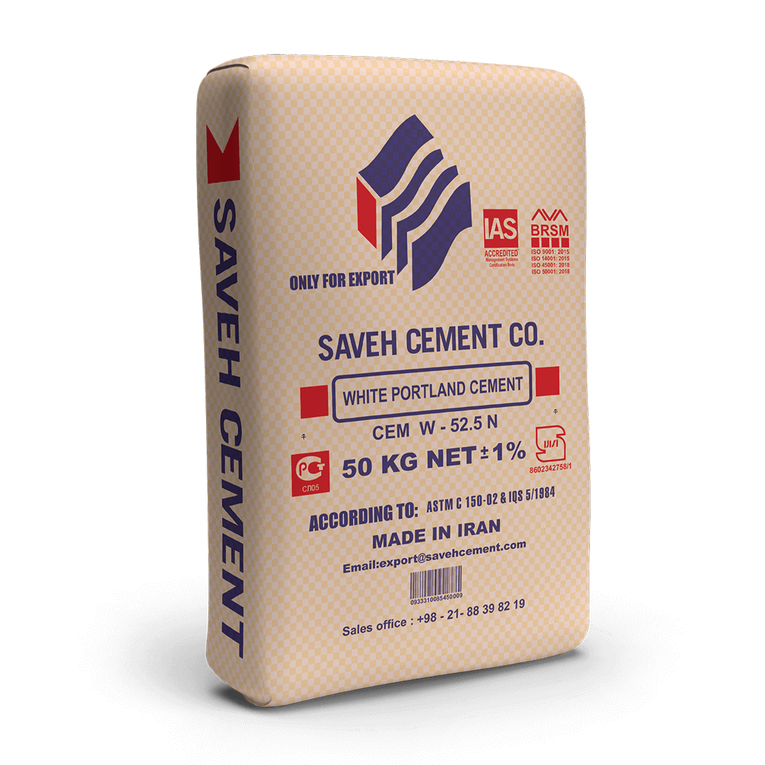 سیمان سفید صادراتی Export white cement